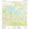 YellowMaps Lake Cachuma CA topo map, 1:24000 Scale, 7.5 X 7.5 Minute, Historical, 1959, Updated 1989, 26.8 x 22 in - Polypropylene view 1