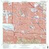 YellowMaps Van Nuys CA topo map, 1:24000 Scale, 7.5 X 7.5 Minute, Historical, 1966, Updated 1987, 26.9 x 21.5 in - Polypropylene view 1