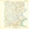 YellowMaps Amity ME topo map, 1:62500 Scale, 15 X 15 Minute, Historical, 1940, 20.8 x 16 in - Tyvek view 1