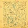YellowMaps Middleboro MA topo map, 1:62500 Scale, 15 X 15 Minute, Historical, 1893, Updated 1909, 19.5 x 15.7 in - Polypropylene view 1