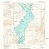 YellowMaps Overton Beach NV topo map, 1:62500 Scale, 15 X 15 Minute, Historical, 1953, Updated 1962, 20.9 x 17 in - Polypropylene view 1