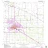 YellowMaps Manteca CA topo map, 1:24000 Scale, 7.5 X 7.5 Minute, Historical, 1952, Updated 1994, 26.5 x 21.9 in - Polypropylene view 1