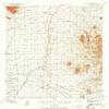 YellowMaps Palo Alto Ranch AZ topo map, 1:62500 Scale, 15 X 15 Minute, Historical, 1940, Updated 1961, 20.8 x 16.9 in - Polypropylene view 1