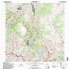 YellowMaps Mt Thompson CA topo map, 1:24000 Scale, 7.5 X 7.5 Minute, Historical, 1994, Updated 1997, 26.7 x 21.4 in - Polypropylene view 1