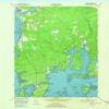 YellowMaps Addison ME topo map, 1:24000 Scale, 7.5 X 7.5 Minute, Historical, 1948, Updated 1973, 27.5 x 21.5 in - Tyvek view 1