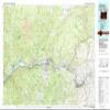 YellowMaps Hood River OR topo map, 1:100000 Scale, 30 X 60 Minute, Historical, 1982, Updated 1983, 24.1 x 36.8 in - Polypropylene view 1
