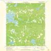 YellowMaps Burrows Lake WI topo map, 1:24000 Scale, 7.5 X 7.5 Minute, Historical, 1971, Updated 1973, 27.22 x 21.06 in - Tyvek view 1