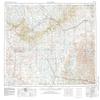 YellowMaps Alliance NE topo map, 1:250000 Scale, 1 X 2 Degree, Historical, 1955, Updated 1981, 22.1 x 29.2 in - Polypropylene view 1