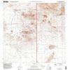 YellowMaps Chico Shunie AZ topo map, 1:24000 Scale, 7.5 X 7.5 Minute, Historical, 1996, Updated 2000, 26.8 x 22 in - Polypropylene view 1