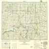 YellowMaps Moberly MO topo map, 1:250000 Scale, 1 X 2 Degree, Historical, 1957, Updated 1957, 23.9 x 30.2 in - Polypropylene view 1