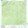 YellowMaps Blue AZ topo map, 1:24000 Scale, 7.5 X 7.5 Minute, Historical, 1997, Updated 2000, 26.8 x 21.6 in - Tyvek view 1