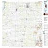 YellowMaps Galesburg IL topo map, 1:100000 Scale, 30 X 60 Minute, Historical, 1985, Updated 1988, 24.1 x 40.2 in - Tyvek view 1
