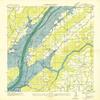 YellowMaps Columbus City AL topo map, 1:24000 Scale, 7.5 X 7.5 Minute, Historical, 1936, 26.7 x 22 in - Polypropylene view 1
