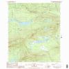 YellowMaps Barren Mountain East ME topo map, 1:24000 Scale, 7.5 X 7.5 Minute, Historical, 1988, Updated 1988, 26.8 x 21.6 in - Polypropylene view 1