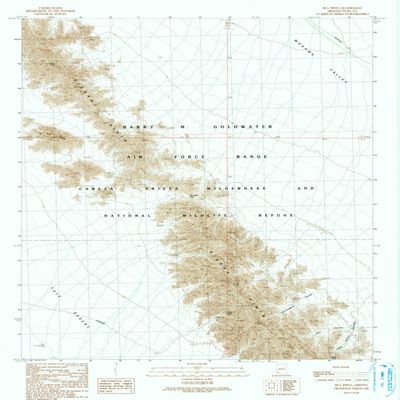 YellowMaps Isla Pinta AZ topo map, 1:24000 Scale, 7.5 X 7.5 Minute, Historical, 1990, Updated 1991, 26.7 x 22 in - Tyvek