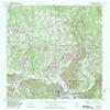 YellowMaps Cordova AL topo map, 1:24000 Scale, 7.5 X 7.5 Minute, Historical, 1949, Updated 1983, 26.9 x 22 in - Tyvek view 1