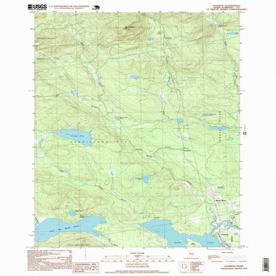 YellowMaps Jackman ME topo map, 1:24000 Scale, 7.5 X 7.5 Minute, Historical, 1997, Updated 1999, 26.8 x 21.5 in - Polypropylene