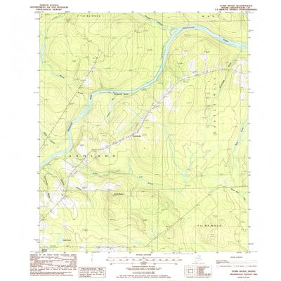 YellowMaps York Ridge ME topo map, 1:24000 Scale, 7.5 X 7.5 Minute, Historical, 1986, Updated 1986, 26.8 x 21.2 in - Polypropylene