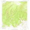 YellowMaps Black Mesa Wash NE AZ topo map, 1:24000 Scale, 7.5 X 7.5 Minute, Historical, 1970, Updated 1973, 26.8 x 22 in - Polypropylene view 1