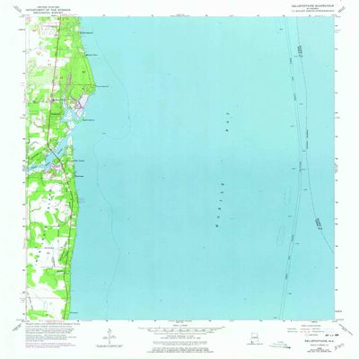 Bellefontaine AL topo map, 1:24000 Scale, 7.5 X 7.5 Minute, Historical, 1956, Updated 1975, 26.9 x 22.9 in - Tyvek