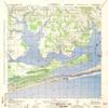 YellowMaps Miflin AL topo map, 1:25000 Scale, 7.5 X 7.5 Minute, Historical, 1944, Updated 1944, 25.9 x 22 in - Polypropylene view 1