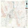 YellowMaps Yuma AZ topo map, 1:100000 Scale, 30 X 60 Minute, Historical, 1993, Updated 1993, 24.2 x 43.6 in - Tyvek view 1