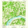YellowMaps Shetlerville IL topo map, 1:24000 Scale, 7.5 X 7.5 Minute, Historical, 1959, Updated 1960, 26.8 x 22 in - Polypropylene view 1