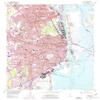 YellowMaps Mobile AL topo map, 1:24000 Scale, 7.5 X 7.5 Minute, Historical, 1953, Updated 1975, 26.9 x 23 in - Polypropylene view 1