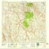 YellowMaps Jordan Valley OR topo map, 1:250000 Scale, 1 X 2 Degree, Historical, 1958, Updated 1958, 22 x 29.8 in - Polypropylene view 1