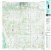 YellowMaps Aledo IL topo map, 1:100000 Scale, 30 X 60 Minute, Historical, 1989, Updated 1989, 24.1 x 39.8 in - Polypropylene view 1
