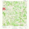 YellowMaps Anna IL topo map, 1:24000 Scale, 7.5 X 7.5 Minute, Historical, 1966, Updated 1967, 26.9 x 22 in - Polypropylene view 1