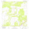 YellowMaps Burntwater Wash AZ topo map, 1:24000 Scale, 7.5 X 7.5 Minute, Historical, 1971, Updated 1975, 26.8 x 22 in - Polypropylene view 1