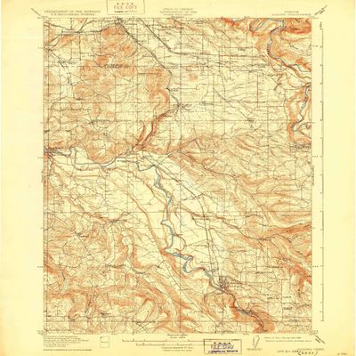 YellowMaps Boring OR topo map, 1:62500 Scale, 15 X 15 Minute, Historical, 1914, Updated 1928, 19.8 x 16.4 in - Polypropylene