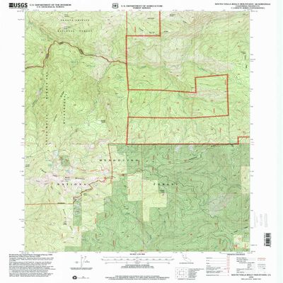 South Yolla Bolly Mountains CA topo map, 1:24000 Scale, 7.5 X 7.5 Minute, Historical, 1995, Updated 2001, 26.7 x 21.9 in - Polypropylene