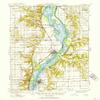 YellowMaps Lacon IL topo map, 1:62500 Scale, 15 X 15 Minute, Historical, 1933, 20.8 x 16.9 in - Polypropylene view 1