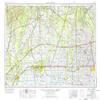 YellowMaps Lake Charles LA topo map, 1:250000 Scale, 1 X 2 Degree, Historical, 1954, Updated 1975, 22.1 x 34.2 in - Tyvek view 1