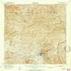 YellowMaps Superior AZ topo map, 1:62500 Scale, 15 X 15 Minute, Historical, 1948, Updated 1953, 20.8 x 16.9 in - Polypropylene view 1