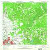 YellowMaps Bossier City LA topo map, 1:62500 Scale, 15 X 15 Minute, Historical, 1955, Updated 1965, 20.8 x 17 in - Tyvek view 1