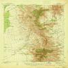 YellowMaps Baboquivari Peak AZ topo map, 1:62500 Scale, 15 X 15 Minute, Historical, 1944, 20.9 x 16.9 in - Polypropylene view 1