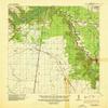 YellowMaps Turkey Creek LA topo map, 1:62500 Scale, 15 X 15 Minute, Historical, 1935, 21.8 x 17.9 in - Polypropylene view 1