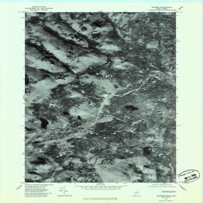 YellowMaps Skinner ME topo map, 1:24000 Scale, 7.5 X 7.5 Minute, Historical, 1977, Updated 1983, 27.2 x 21.5 in - Polypropylene
