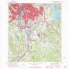 YellowMaps Manchester South NH topo map, 1:24000 Scale, 7.5 X 7.5 Minute, Historical, 1968, Updated 1971, 27 x 22 in - Tyvek view 1