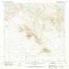 YellowMaps Big Horn MTS AZ topo map, 1:62500 Scale, 15 X 15 Minute, Historical, 1961, Updated 1968, 20.8 x 16.9 in - Polypropylene view 1