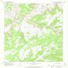Red Willow Spring AZ topo map, 1:24000 Scale, 7.5 X 7.5 Minute, Historical, 1970, Updated 1973, 26.7 x 21.6 in - Polypropylene view 1