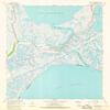 YellowMaps Chef Menteur LA topo map, 1:24000 Scale, 7.5 X 7.5 Minute, Historical, 1967, Updated 1968, 26.9 x 22.9 in - Polypropylene view 1