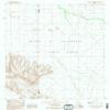 YellowMaps Aguila Mountains NE AZ topo map, 1:24000 Scale, 7.5 X 7.5 Minute, Historical, 1990, Updated 1990, 26.7 x 21.5 in - Polypropylene view 1