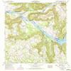YellowMaps Guntersville Dam AL topo map, 1:24000 Scale, 7.5 X 7.5 Minute, Historical, 1948, Updated 1972, 26.8 x 22 in - Tyvek view 1