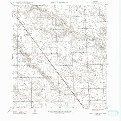 YellowMaps Berea Creek West NE topo map, 1:24000 Scale, 7.5 X 7.5 Minute, Historical, 1948, 26.8 x 22 in - Polypropylene