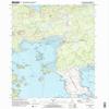 YellowMaps Machias Bay ME topo map, 1:24000 Scale, 7.5 X 7.5 Minute, Historical, 1993, Updated 1995, 26.8 x 21.5 in - Polypropylene view 1