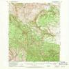 YellowMaps Courtrock OR topo map, 1:62500 Scale, 15 X 15 Minute, Historical, 1951, Updated 1971, 20.7 x 17 in - Polypropylene view 1
